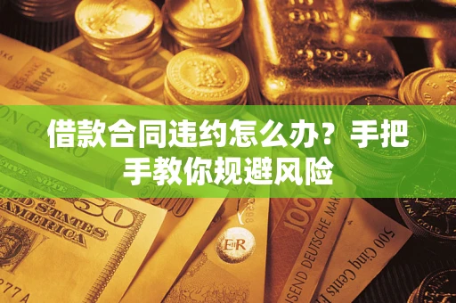 济南借款合同违约怎么办？手把手教你规避风险