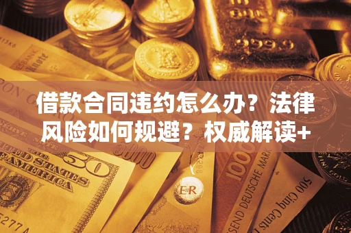 济南借款合同违约怎么办？法律风险如何规避？权威解读+实用指南