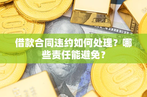 济南借款合同违约如何处理？哪些责任能避免？