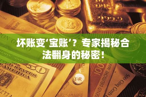 济南坏账变‘宝账’？专家揭秘合法翻身的秘密！