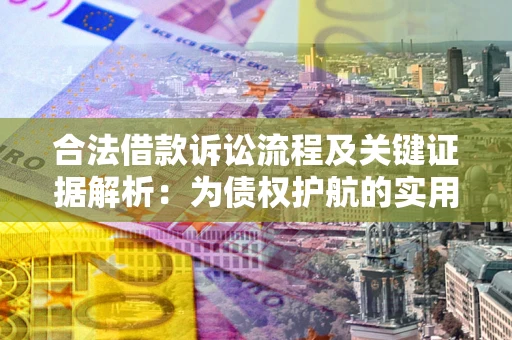 济南合法借款诉讼流程及关键证据解析：为债权护航的实用指南