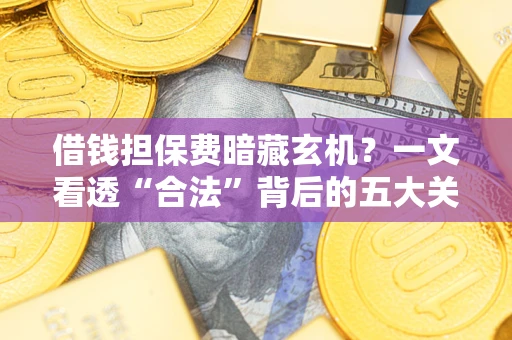 济南借钱担保费暗藏玄机？一文看透“合法”背后的五大关键陷阱
