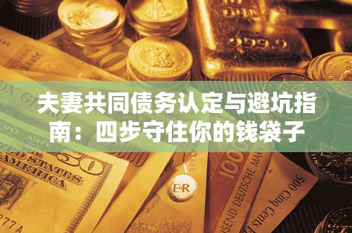 济南夫妻共同债务认定与避坑指南：四步守住你的钱袋子