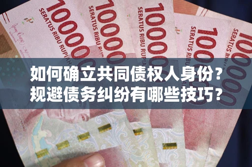 济南如何确立共同债权人身份？规避债务纠纷有哪些技巧？