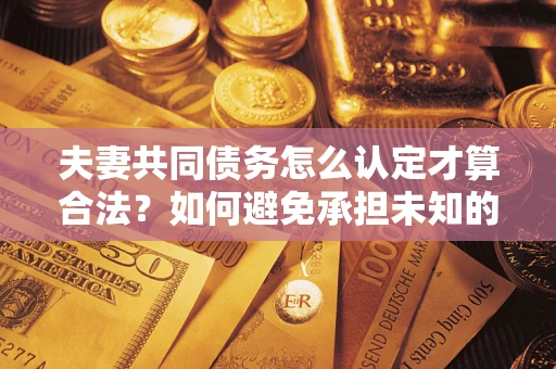 济南夫妻共同债务怎么认定才算合法？如何避免承担未知的债务风险？