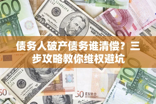 济南债务人破产债务谁清偿?三步攻略教你维权避坑 济南债务人破产债务谁清偿?三步攻略教你维权避坑